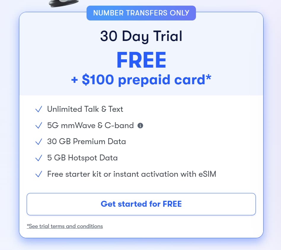 US Mobile 30-Day Free eSIM Trial With 30GB Priority Data And 5GB Hotspot